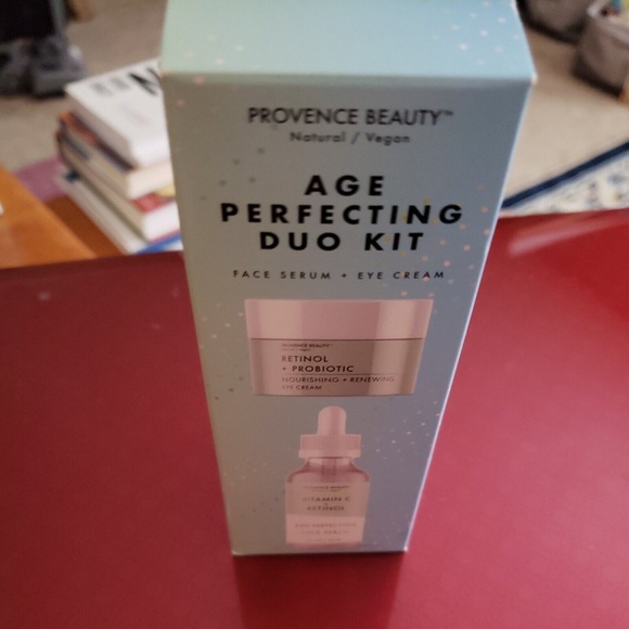 Provence Beauty AGE PERFECTING DUO KIT FACE SERUM and EYE CREAM - Picture 1 of 4